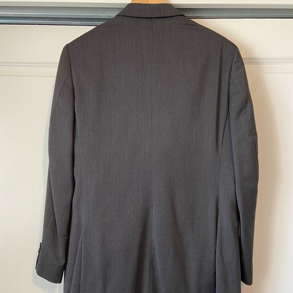 BR Charcoal Gray Two Piece Suit 40S - Picture 15 of 16